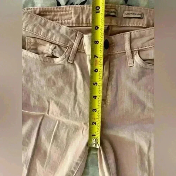 Calvin Klein Cropped Skinny Ankle Jeans Women's Size 2 Rose Quartz - Picture 7 of 8